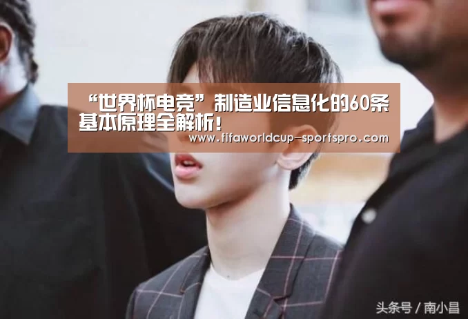 “世界杯电竞”制造业信息化的60条基本原理全解析!(图2) 世界杯登录入口